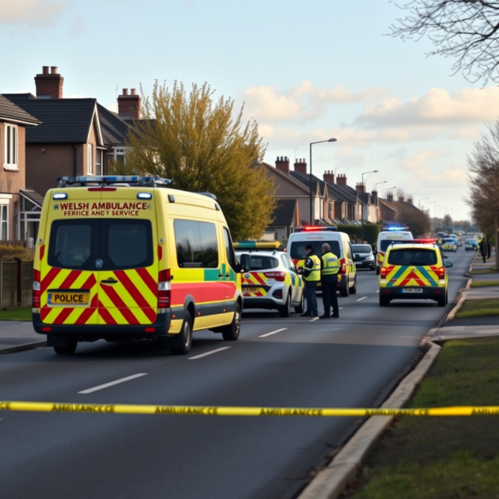 Police warn residents to avoid area as emergency teams arrive